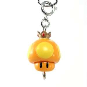   Cart Wii Power up Charm   Gold Mushroom (Secret Figure) Toys & Games