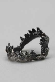UrbanOutfitters > OBEY Shark Jaw Ring