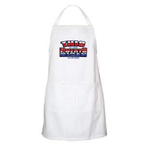  Apron White This Is What Puerto Rican Looks Like with Flag 