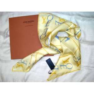    Louis Vuitton LOVE Silk/Satin Square Scarf/Wrap: Everything Else