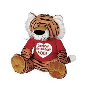 com Cant Keep My Paws Off You Valentines Day Plush Bengal Tiger 