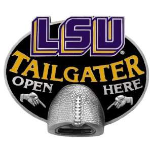  LSU Tigers Tailgater Bottle Opener Hitch Cover   NCAA 