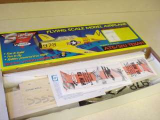 STERLING MODELS AT6/SNJ TEXAN FF MODEL AIRPLANE KIT **  