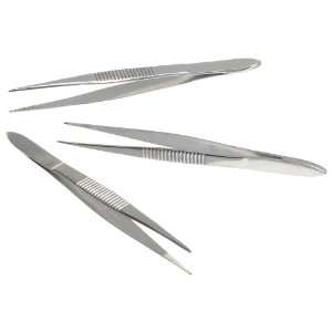 First Aid Only Deluxe Tweezers, 3 1/2 Stainless Steel, Pointed Edge 