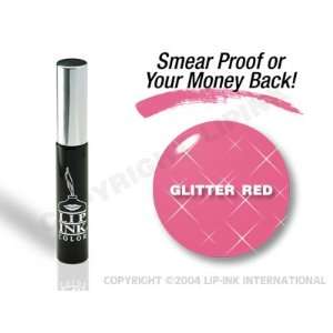  LIP INK® Lip Liquid Lipstick Color GLITTER RED NEW 
