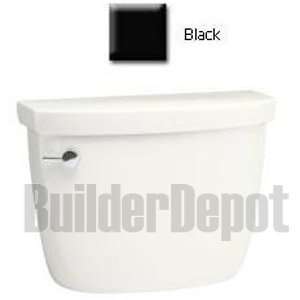  KOHLER K 4634 7 Cimarron Toilet Tank, Black Black: Home 