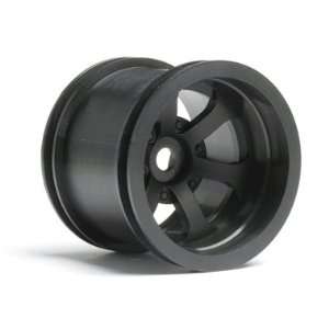  3094 Scorch 6 Spoke Wheel Black (2): Toys & Games