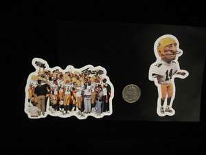 GREEN BAY PACKERS .. ASSORTED NFL STICKERS 4ct  