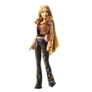    Barbie Fashion Fever Doll Butterfly Diva Barbie!: Toys & Games