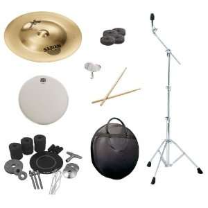 Chinese Pack with Convertible Cymbal Boom Stand, Survival Kit, Cymbal 