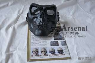 Skull Airsoft Paintball BB Gun Full Face Protect Mask ca  