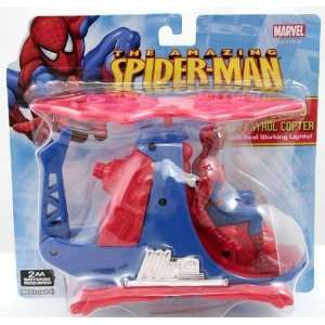  Spider Man Bump and Go Sky Patrol Copter with Real Working 