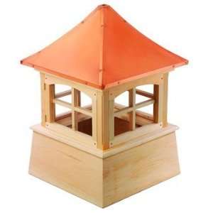  Windsor Wood Cupola w/ Copper Rooftop  22 ft sq. 32 ft 