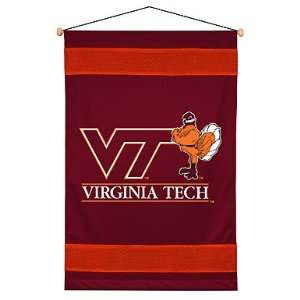   Virginia Tech Hokies   Team Logo Wall Hanging Decor Accent: Home
