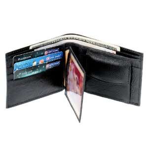  Mens Bi fold leather wallet/Purse 