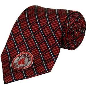  Boston Red Sox Woven Silk Tie: Sports & Outdoors