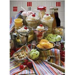   Just Desserts   500 Pieces Jigsaw Puzzle By Ravensburger: Toys & Games