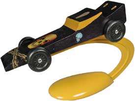 Pinewood Derby Car Paint and Display Stand  