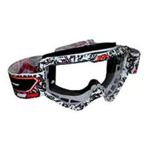  Pro Grip 3450 Tribal 2010 Goggles , Color: Tribal White 