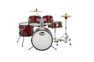 Astro Drums Complete Junior Drum Set Wine Red  