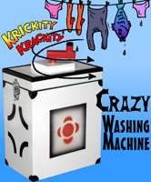 CRAZY WASHING MACHINE Box Kids Show Comedy Magic Trick Pro Stage Wash 