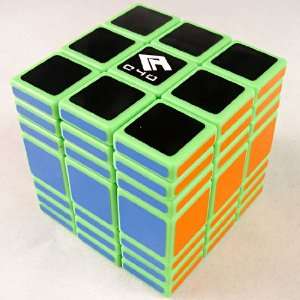  Cube4U (C4U) 3X3X7 Speed Cube Green Toys & Games