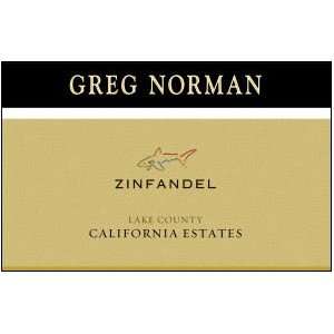  2006 Greg Norman California Lake County Zinfandel 750ml 