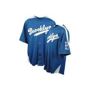 Brooklyn Dodgers Laser Cooperstown Throwback Jersey:  