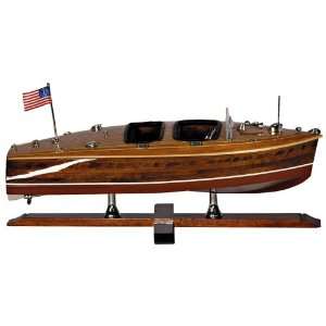  Classic Runabout 1930s Model Boat