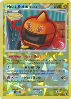 Rare/Holo Foil HEAT ROTOM Pokemon Card RIVALS #RT3   MINT  
