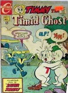 TIMMY THE TIMID GHOST #6 Very Good, Charlton 1968  