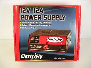 Electrifly 12Volt 12Amp Switching DC Power Supply P0901  