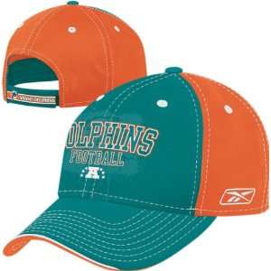  Miami Dolphins Graffiti Adjustable Hat: Sports & Outdoors