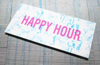 1000 Bartender Bar Drink Cards Coupons for Happy Hour  