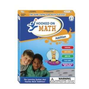 Hooked on Math Essentials Edition   Addition   With CD, Workbook and 