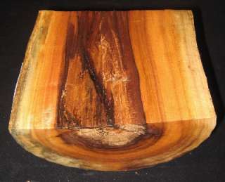 EXOTIC PINK IVORY Wood Turning Half Log Blank Lathe 8 1/4 x 7 x 4 1 