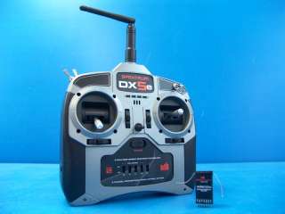   DX5e Transmitter & AR6100e Receiver Radio 5CH 6CH DSM2 2.4GHz R/C RC P
