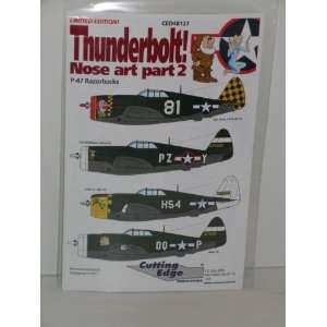   Thunderbolt Nose Art Part 2    Model Aircraft Decals: Everything Else