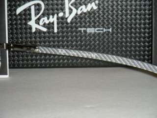 RAY BAN RB8301 004/51 59MM GUNMETAL CARBON FIBRE TECH WITH BROWN FADED 