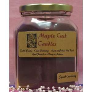  Maple Creek Candles SPICED CRANBERRY ~ Spice Up Your Day ~ Soy 