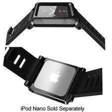    Touch watch band for IPod Nano 6  Three Colour (Red, Black, silver