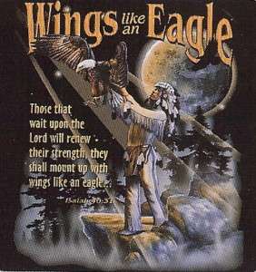 Wings Like and Eagle  Christian Religious T Shirt  