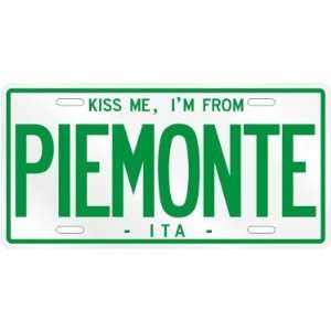   AM FROM PIEMONTE  ITALY LICENSE PLATE SIGN CITY