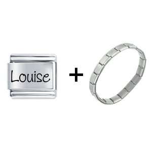  Name Louise Italian Charm Pugster Jewelry