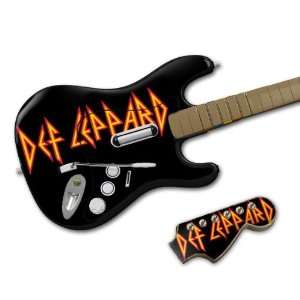  Skins MS DEF20028 Rock Band Wireless Guitar  Def Leppard  Logo Skin