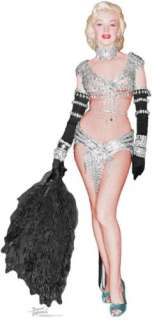 MARILYN MONROE SHOWGIRL STANDUP STANDEE CUTOUT POSTER  
