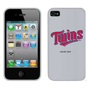  Minnesota Twins Twins on Verizon iPhone 4 Case by Coveroo 