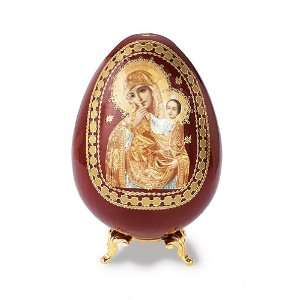  Virgin of Tenderness Egg, St. Mary 