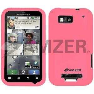  Amzer Silicone Skin Jelly Case   Baby Pink Electronics