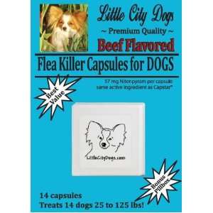 Killer Capsules for Dogs   57 Mg Nitenpyram Per Capsule Same Active 